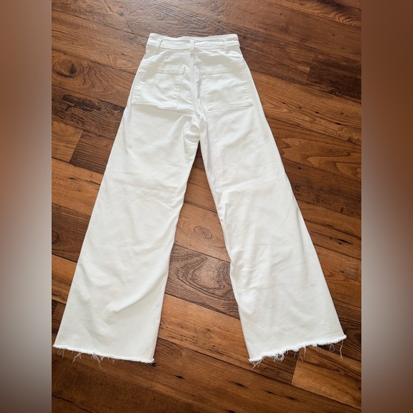 Like New Immaculate ZARA The Marine Straight jeans High-waisted pockets size: 2 - Picture 13 of 16